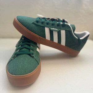 NEW - Adidas Daily 3.0 Collegiate Green Gum - Size 10